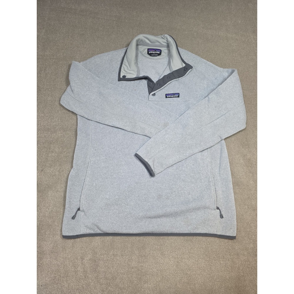Patagonia Lightweight Better Sweater Women Snap T‎ Pullover Fleece Large L